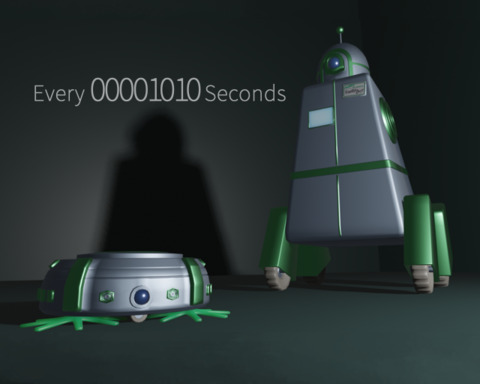 Every 00001010 Seconds