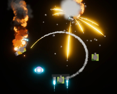 Just fly around shoot rocket i guess