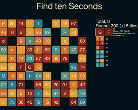 Find Ten Seconds