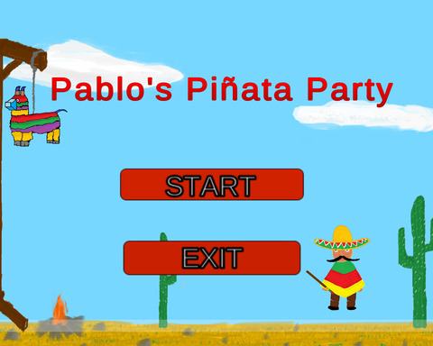 Pablo's piñata party