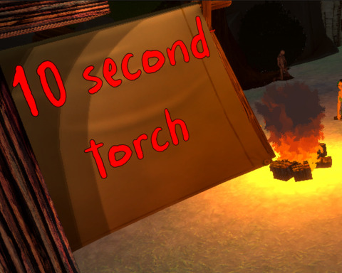 10 second torch