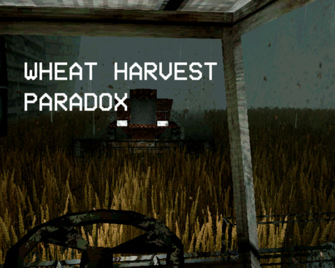 Wheat harvest paradox