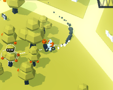 Ramming into Trees