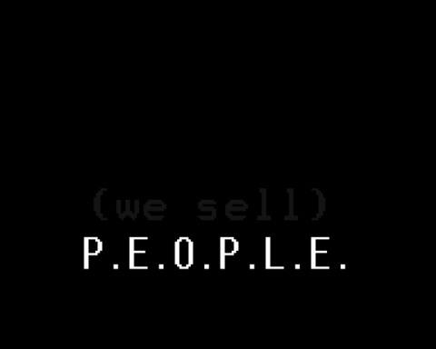 (we sell) P.E.O.P.L.E.
