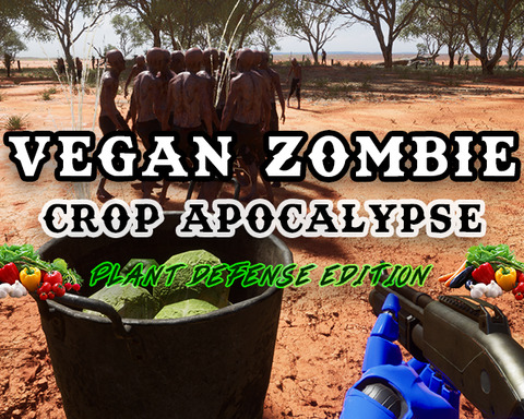Vegan Zombie Crop Apocalypse : Plant Defense Edition