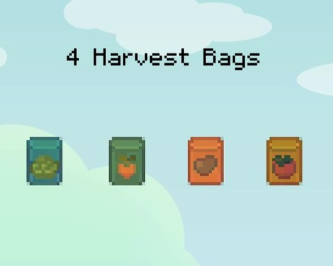 4 Harvest Bags