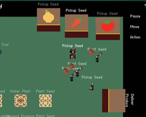 Harvey: An Overcooked-like Harvesting Game