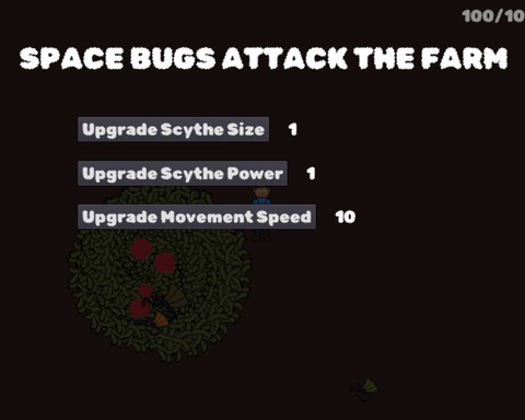Space Bugs Attack the Farm!