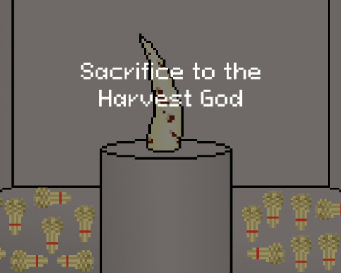 Sacrifice to the Harvest God