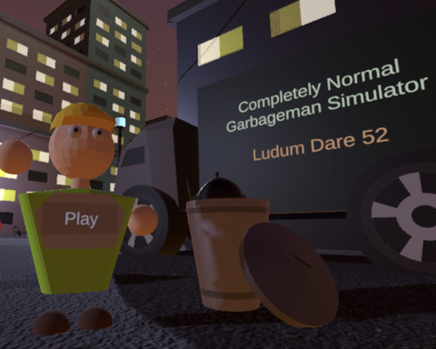 Completely Normal Garbageman Simulator