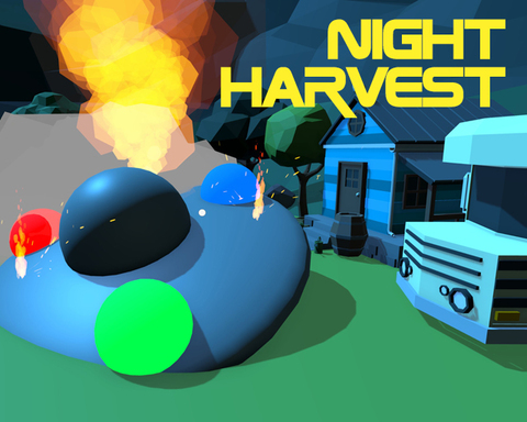 Help the farmer recapture the harvest from the aliens