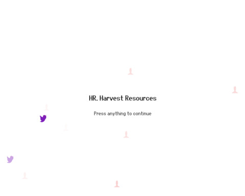 HR. Harvest Resources