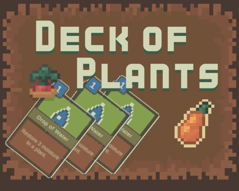 Deck of plants