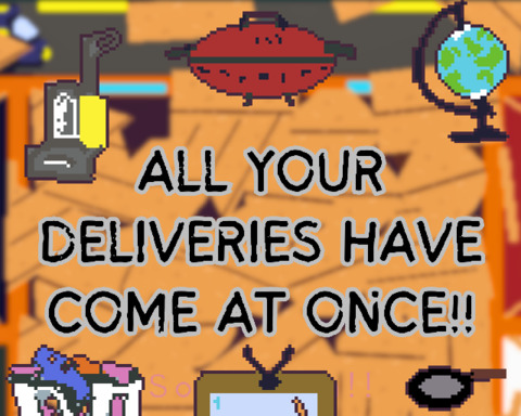 All your Deliveries have come at once!!