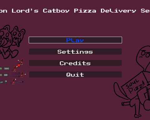 Demon Lord's Catboy Pizza Delivery Service