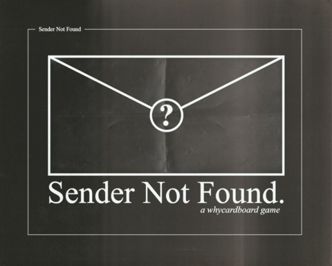 Sender Not Found