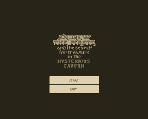 Andrew the Pirate and the search for treasure in the Mysterious Cavern