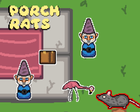Porch Rats!
