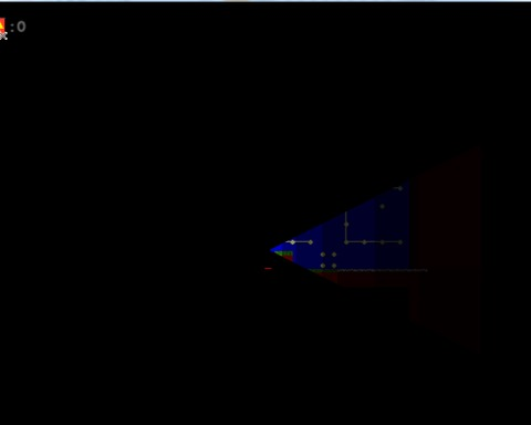 Cave torch and black screen for ludum dare 39
