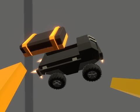 Rocket Car Delivery