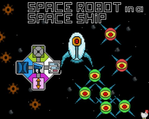 Space Robot on a Space Ship