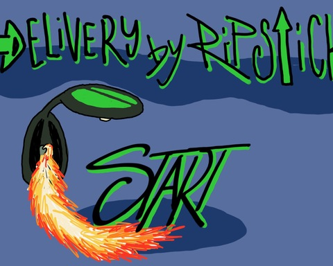 Delivery by Ripstick!