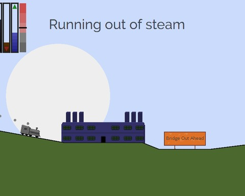 Running out of steam