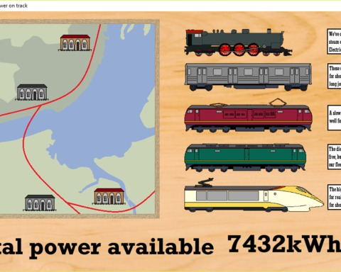 Gotta keep the power on track