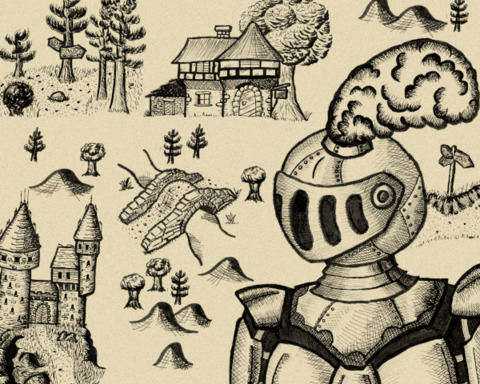The Magnificent Tale of Knight Heighden's Delivery Adventure Across her Homeland