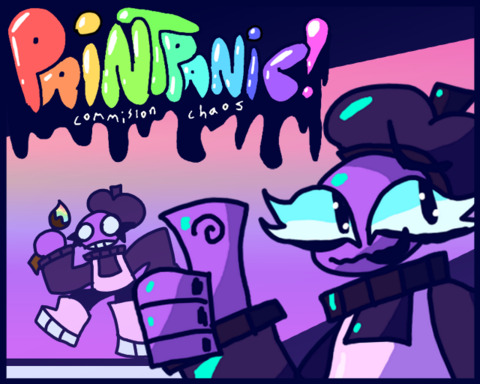 PAINT PANIC: commission chaos!