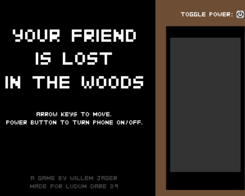 Your Friend Is Lost In The Woods