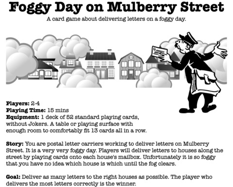 Foggy Day on Mulberry Street