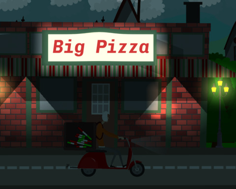 Big Pizza Delivery Service