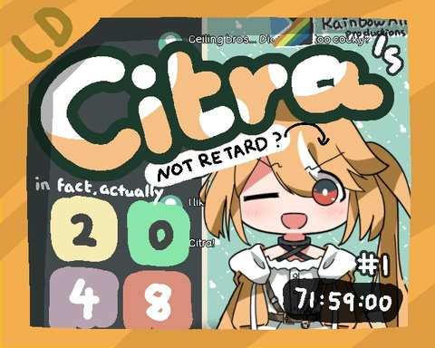 Citra's In Fact Actually 2048