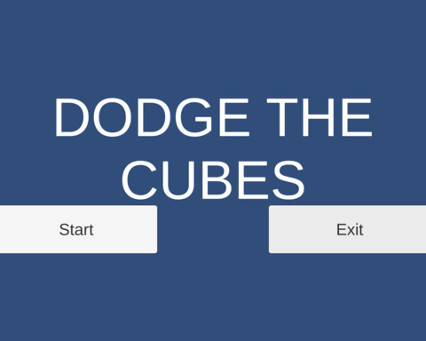 Dodge the Cubes