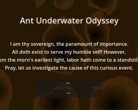 Ant Underwater Odyssey
