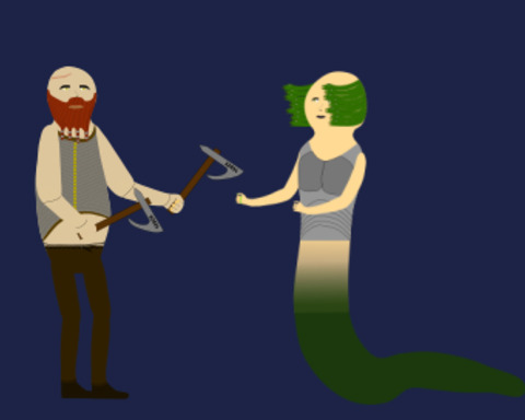 Georn, the viking