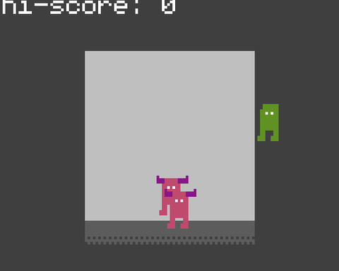 Game Where You Kick Enemies Off A Platform