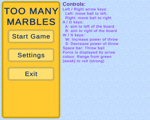 Too Many Marbles