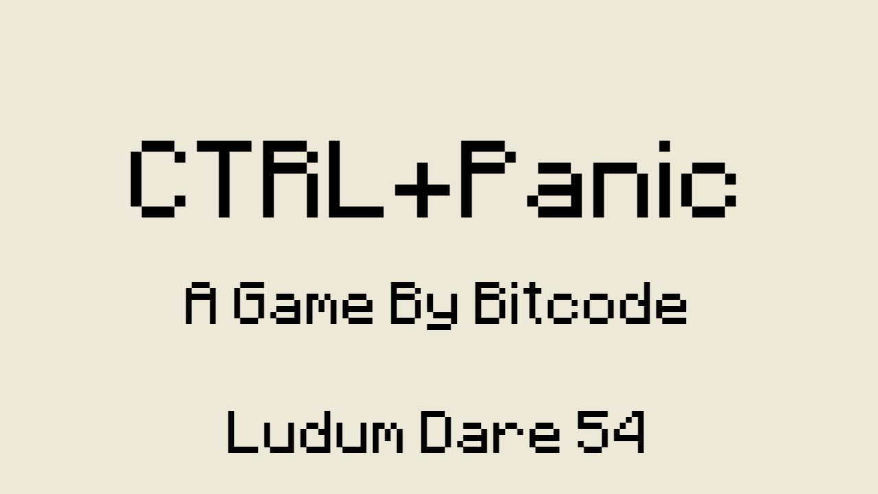 CTRL+Panic