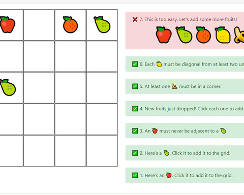 Fruit Fitting Frenzy!