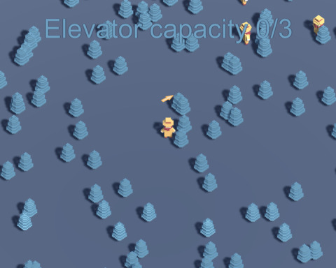 Forest Rush: Elevator Escape