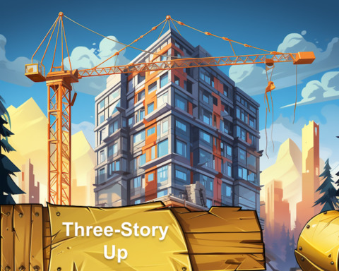Three-Story Up