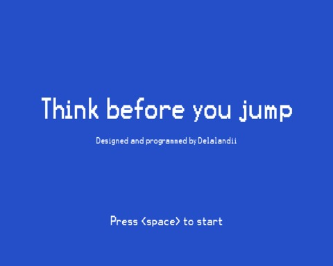 Think before you jump
