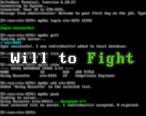 Will to Fight