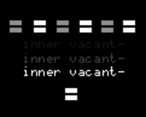 inner vacant-