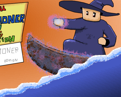 Magical Summoner in Fishing Vacation