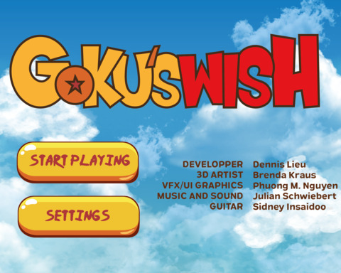 Goku's Wish - Summon the Dragon. An hommage to Akira Toriyama
