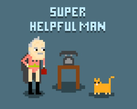 Super Helpful Man: An Old Man Super Hero Handy Man Simulator