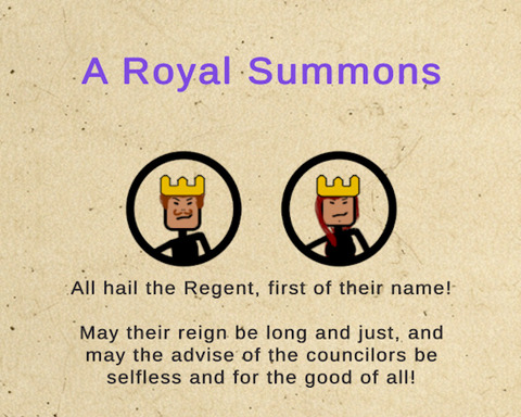 A Royal Summons